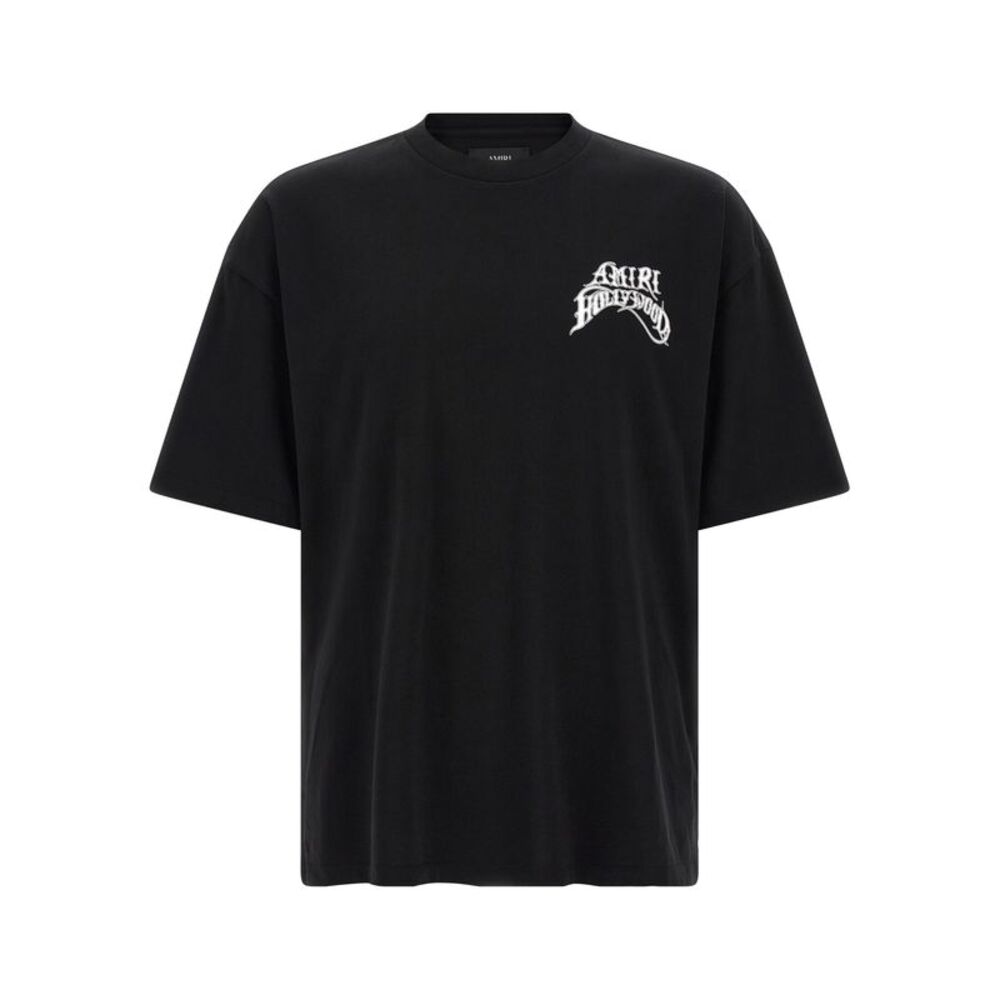 Amiri Men T-Shirt With 'Hollywood Lj Skate' Logo